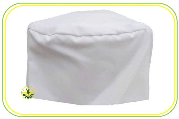 کلاه نیایش سفید زرتشتی ساده