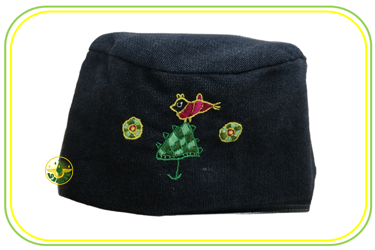 کلاه زرتشتی دوزی رنگ سبز