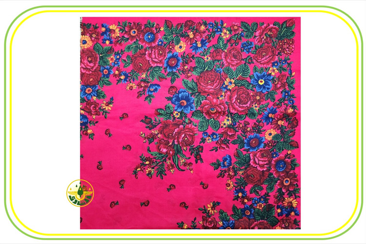 چارقد نخی بانوان زرتشتی صورتی