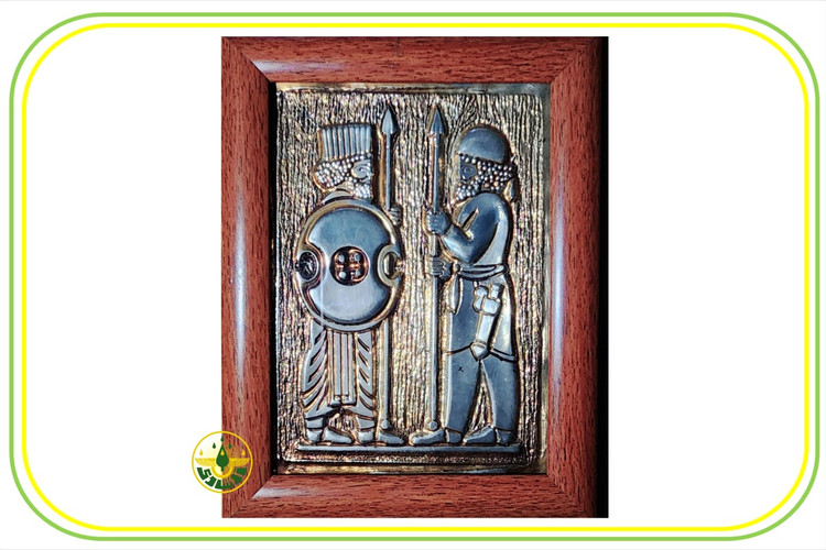 تابلو سربازان هخامنشی کوچک