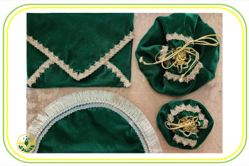 ست کامل سفره گواه گیری سبز