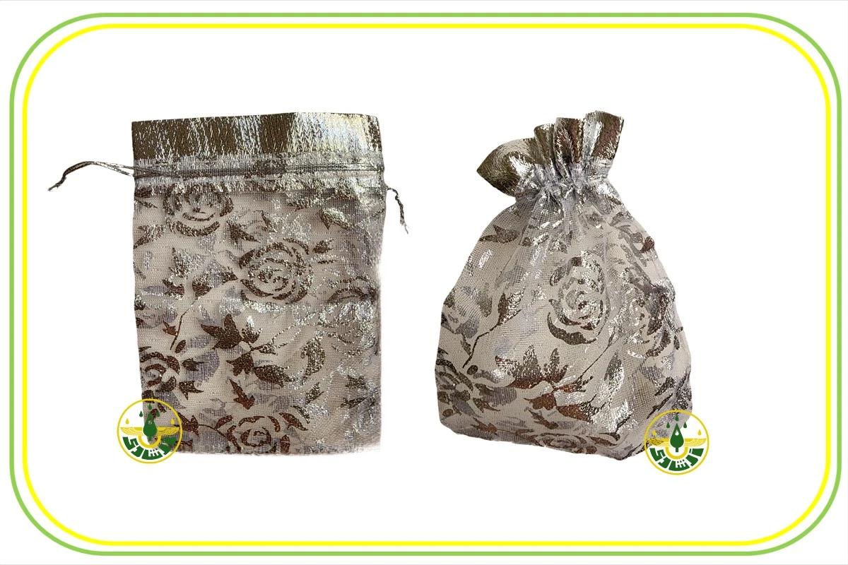 دولوگ تزئینی سایز کوچک رنگ نقره ای