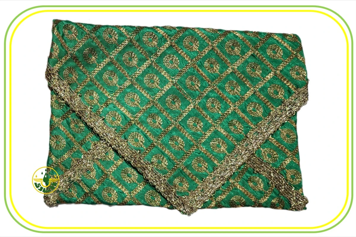 جلد خرده اوستا خامه دوزی