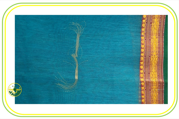 هندی _ آبی آسمانی ( تور )